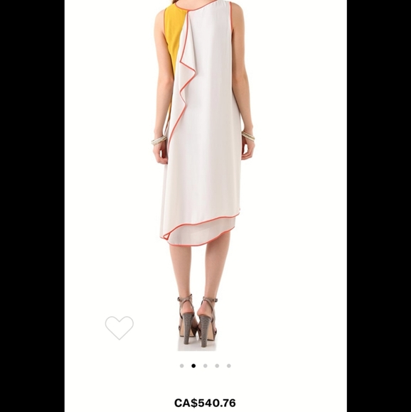 BCBG MaxAzria RUNWAY silk blend dress - Picture 3 of 8